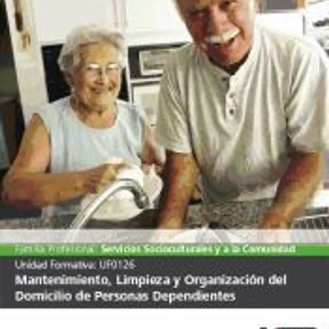 Manual mantenimiento, limpieza y organización del domicilio de personas dependientes 1
