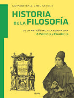 Historia de la filosofía I. De la Antigüedad a la Edad Media