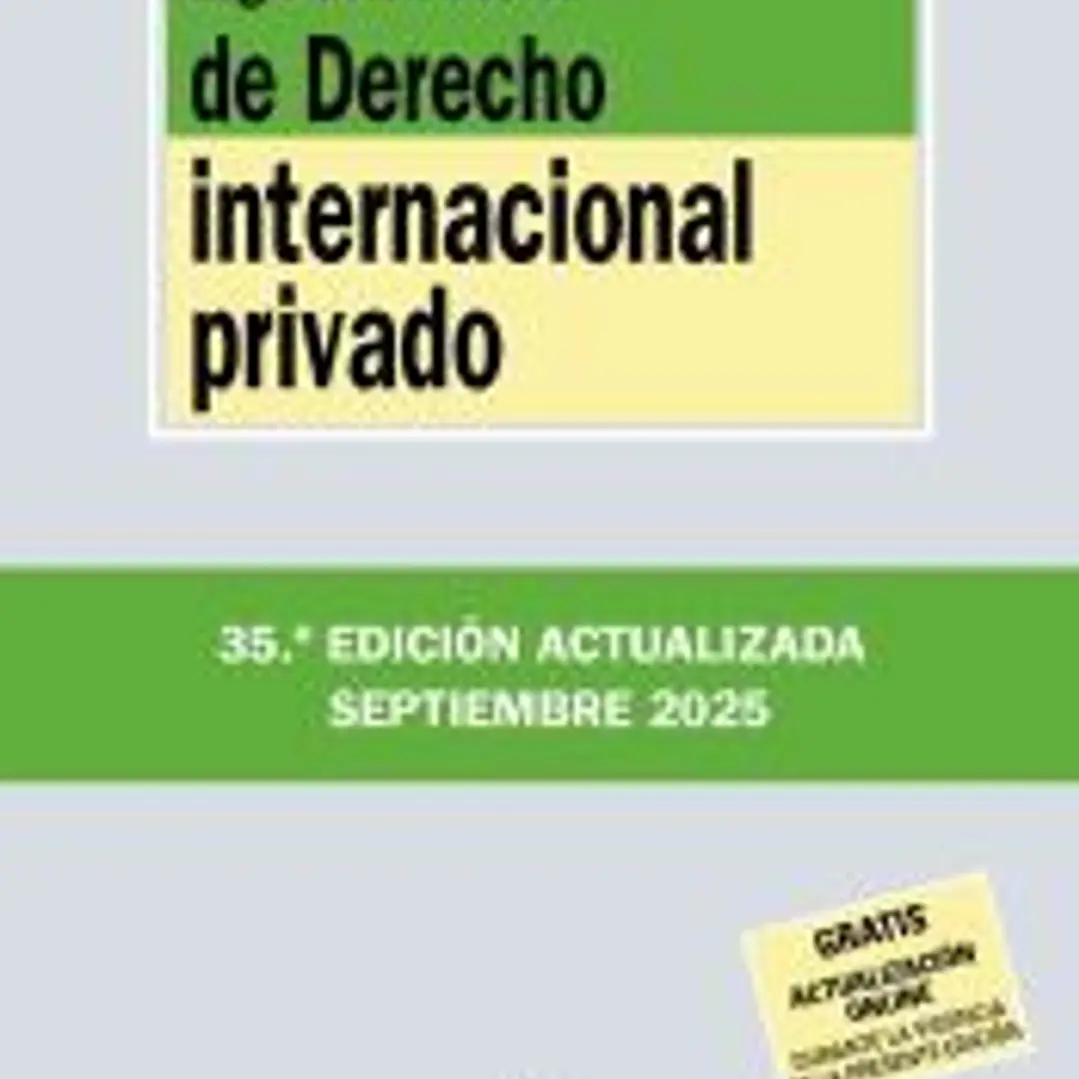 Legislación básica de Derecho Internacional privado 1