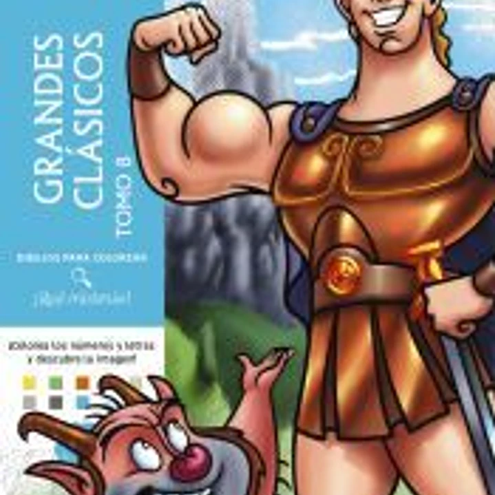 Dibujos para colorear. ¡Qué misterio! Grandes Clásicos Tomo 8 1