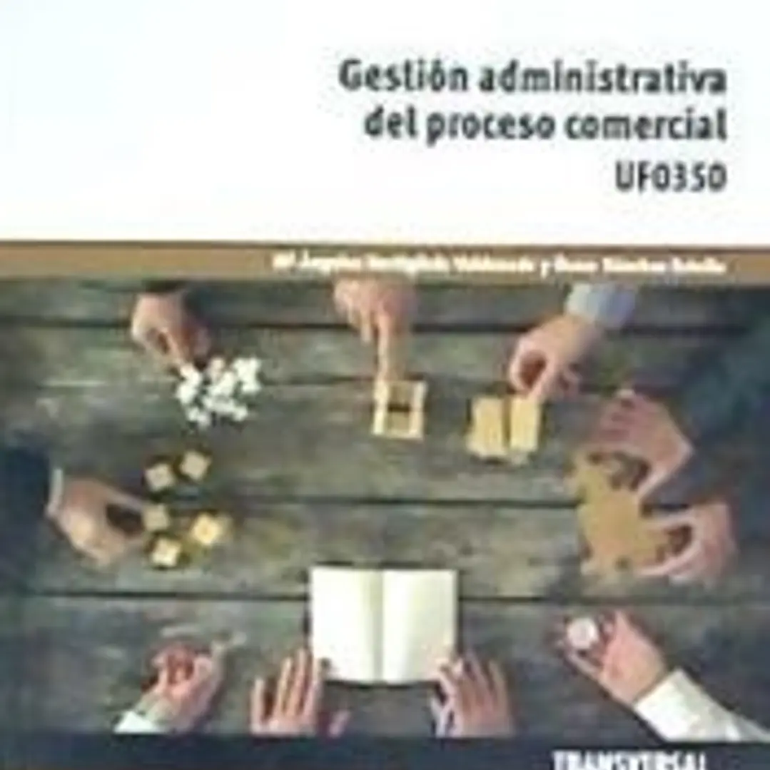 Gestión administrativa del proceso comercial 1
