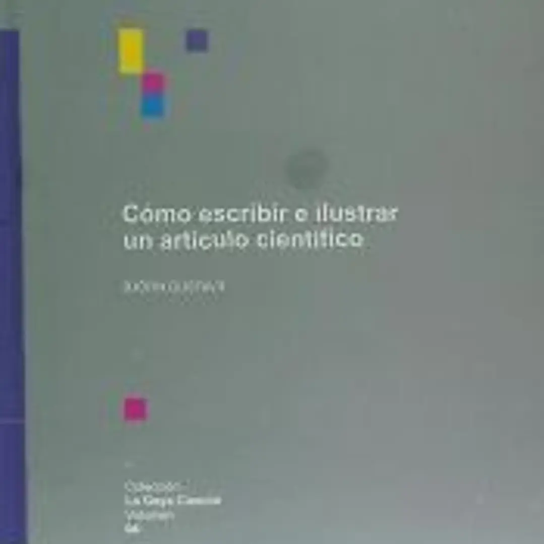 Cómo escribir e ilustrar un artículo científico 1