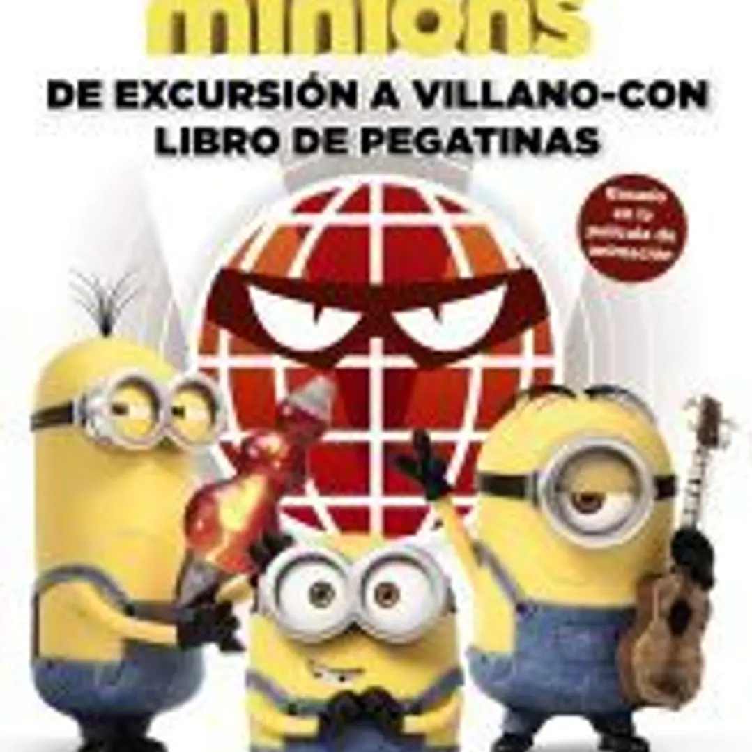 Los minions. De excursión a Villano-Con. Libro de pegatinas 1