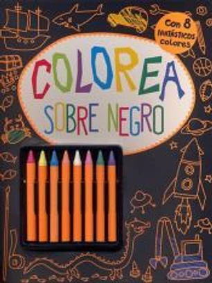 COLOREA SOBRE NEGRO