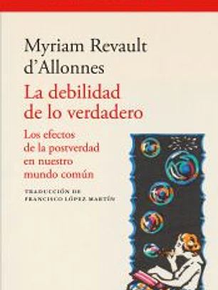 La debilidad de lo verdadero