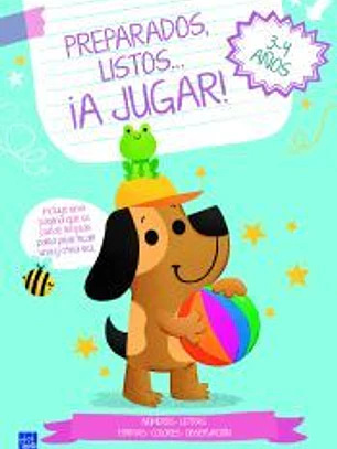 Preparados, listos... ¡a jugar! 3-4 años azul
