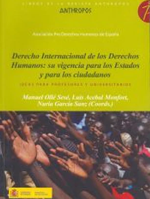 Derecho Internacional de los Derechos Humanos: