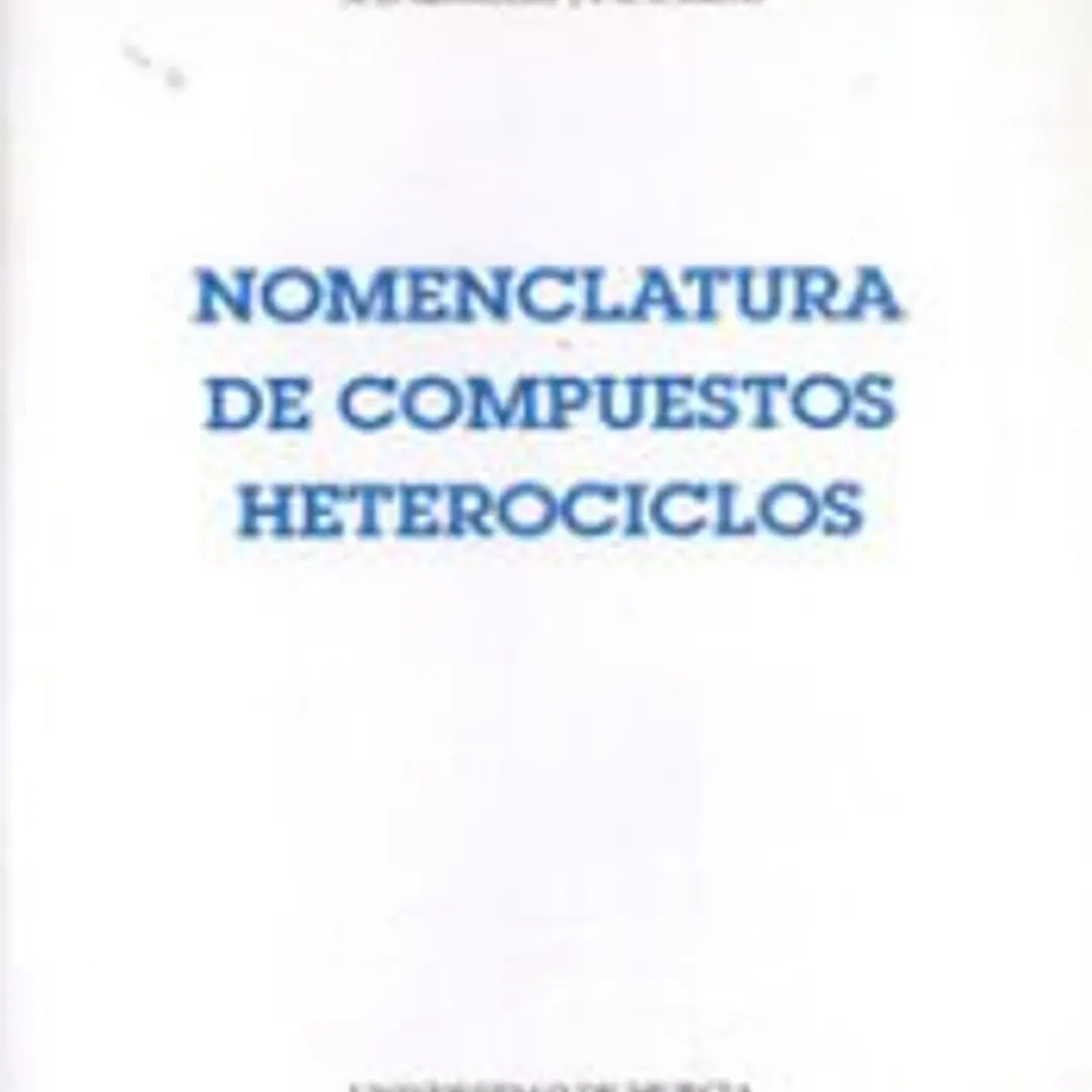 NOMENCLATURA DE COMPUESTOS HETEROCICLOS 1