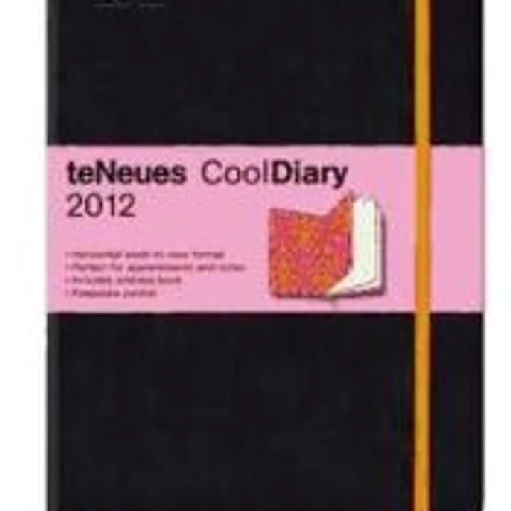 Agenda 2012. CoolDiary Black/Victorian Orange. Mediano. (Por Semanas) 1