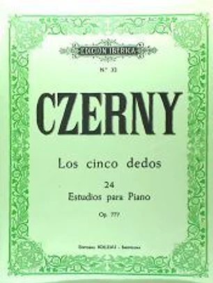 Los cinco dedos, 24 estudios para piano op. 777