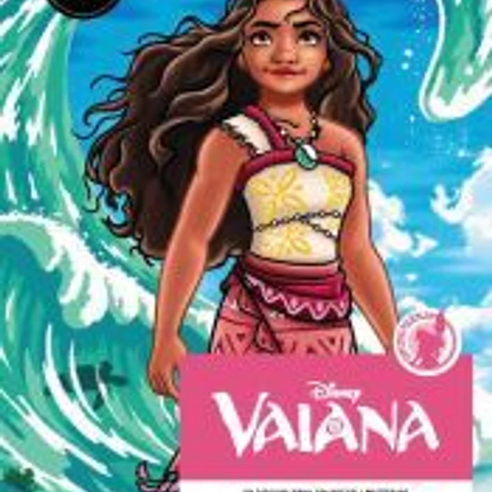 Dibujos para colorear, ¡qué misterio! Vaiana 1