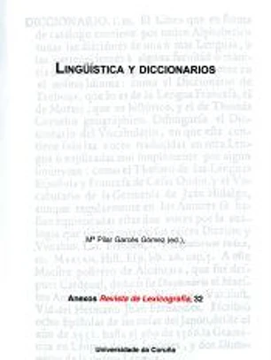 Lingüística y diccionarios