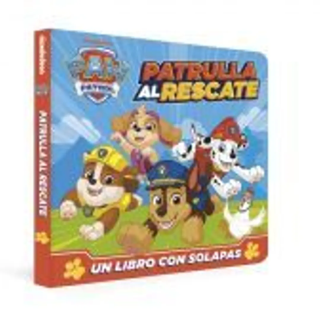 Paw Patrol | Patrulla Canina. Libro de cartón con solapas - Patrulla al rescate 1