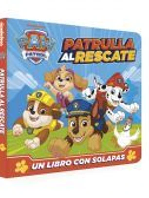 Paw Patrol | Patrulla Canina. Libro de cartón con solapas - Patrulla al rescate