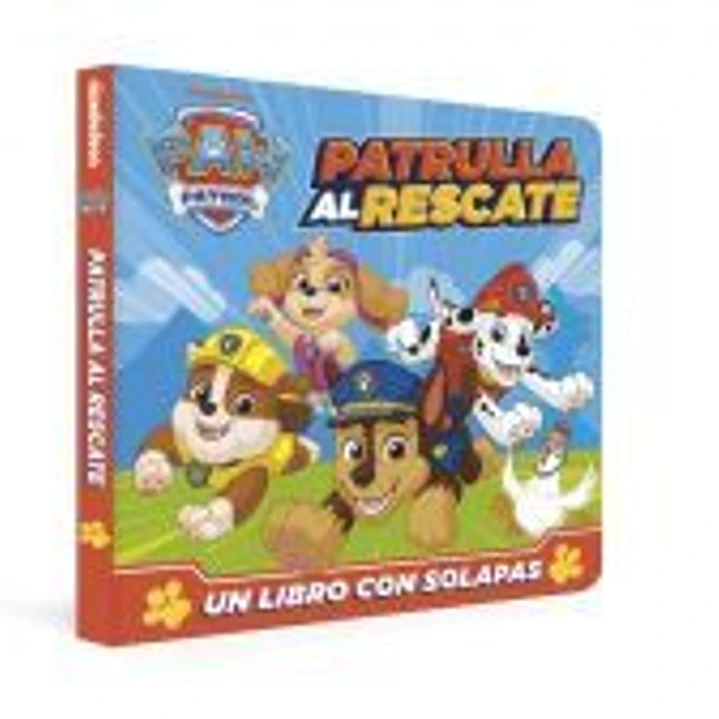 Paw Patrol | Patrulla Canina. Libro de cartón con solapas - Patrulla al rescate 1