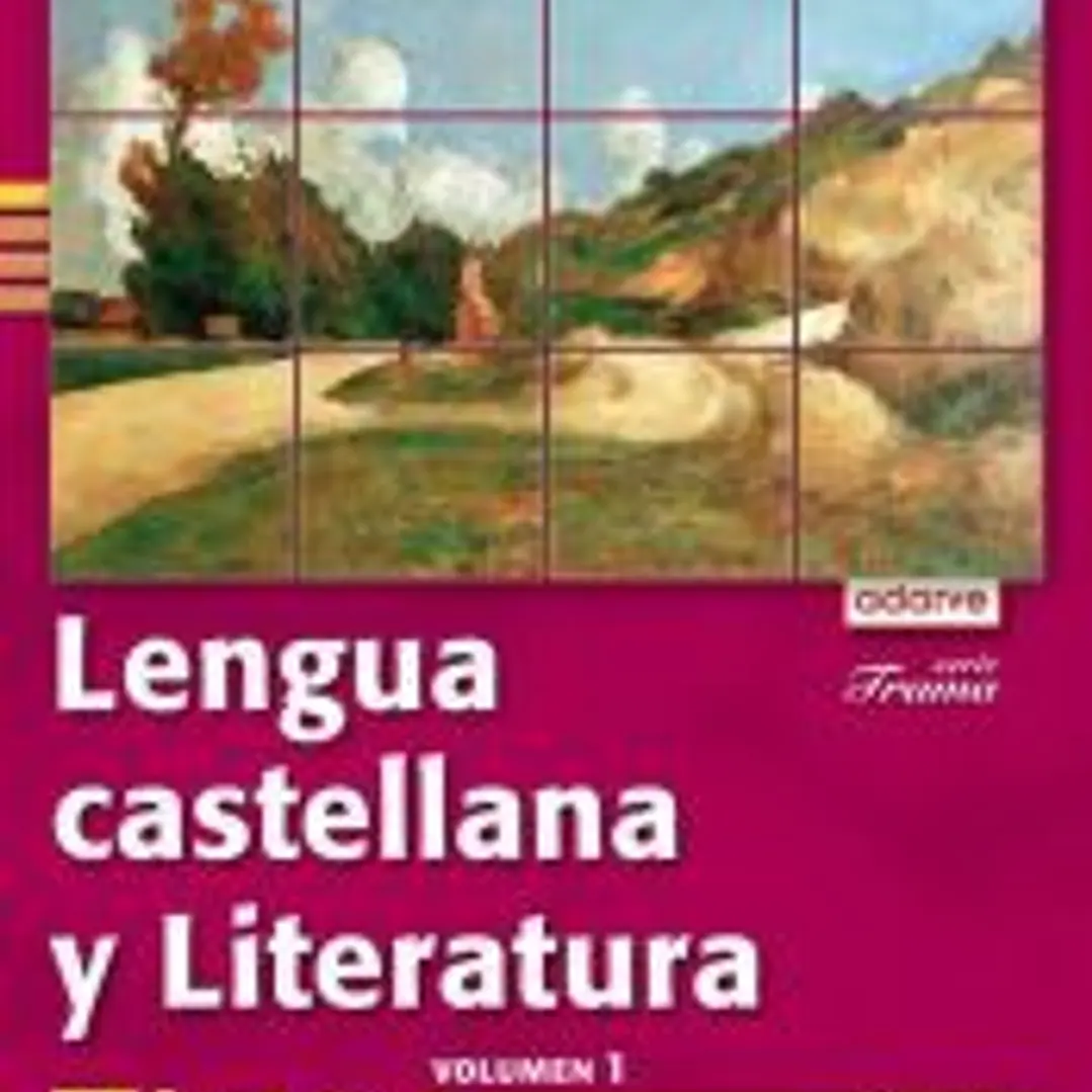 Lengua Castellana y Literatura 3º ESO Adarve Trama Trimestral (Andalucía): Libro del Alumno 1