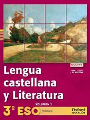 Lengua Castellana y Literatura 3º ESO Adarve Trama Trimestral (Andalucía): Libro del Alumno