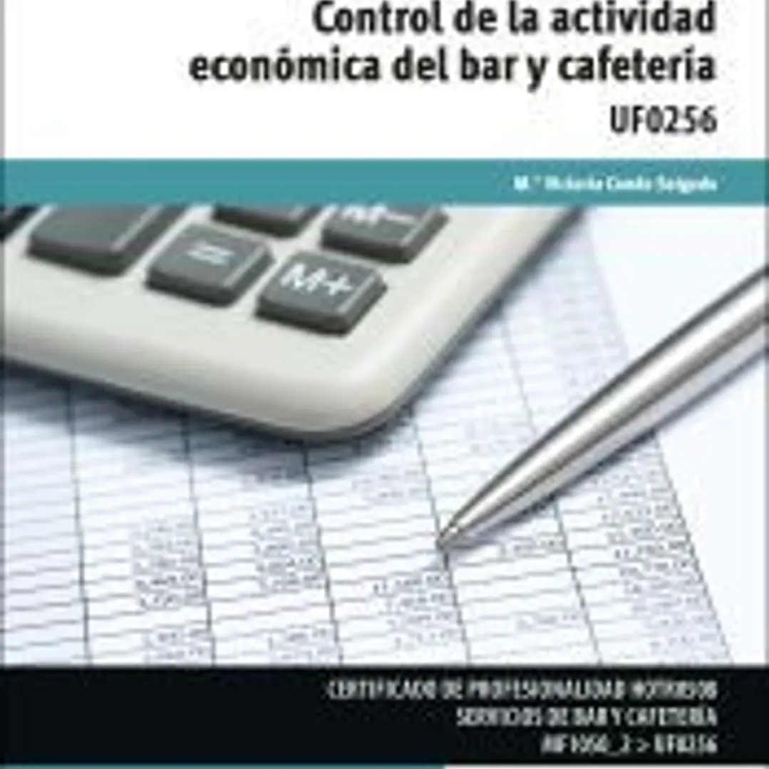 UF 0256 Control de la actividad económica del bar y cafetería 1