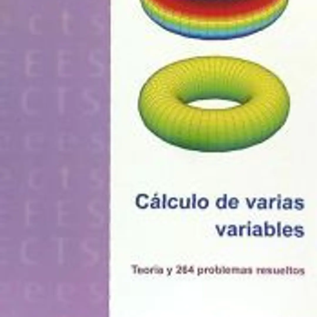 Cálculo de varias variables: Teoría y problemas resueltos 1