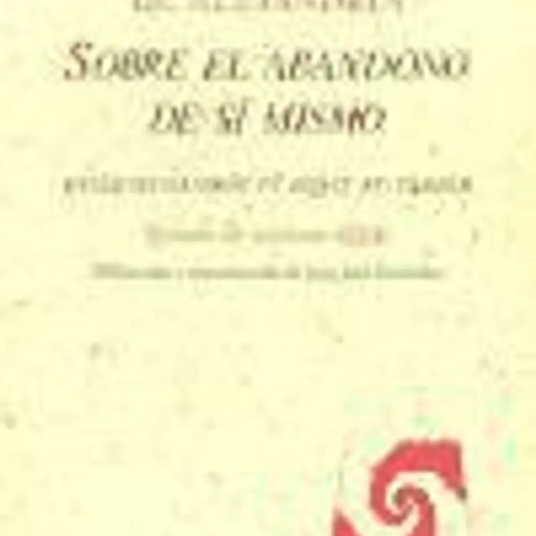 Sobre el abandono de sí mismo Tratado de sufismo sadili. 1