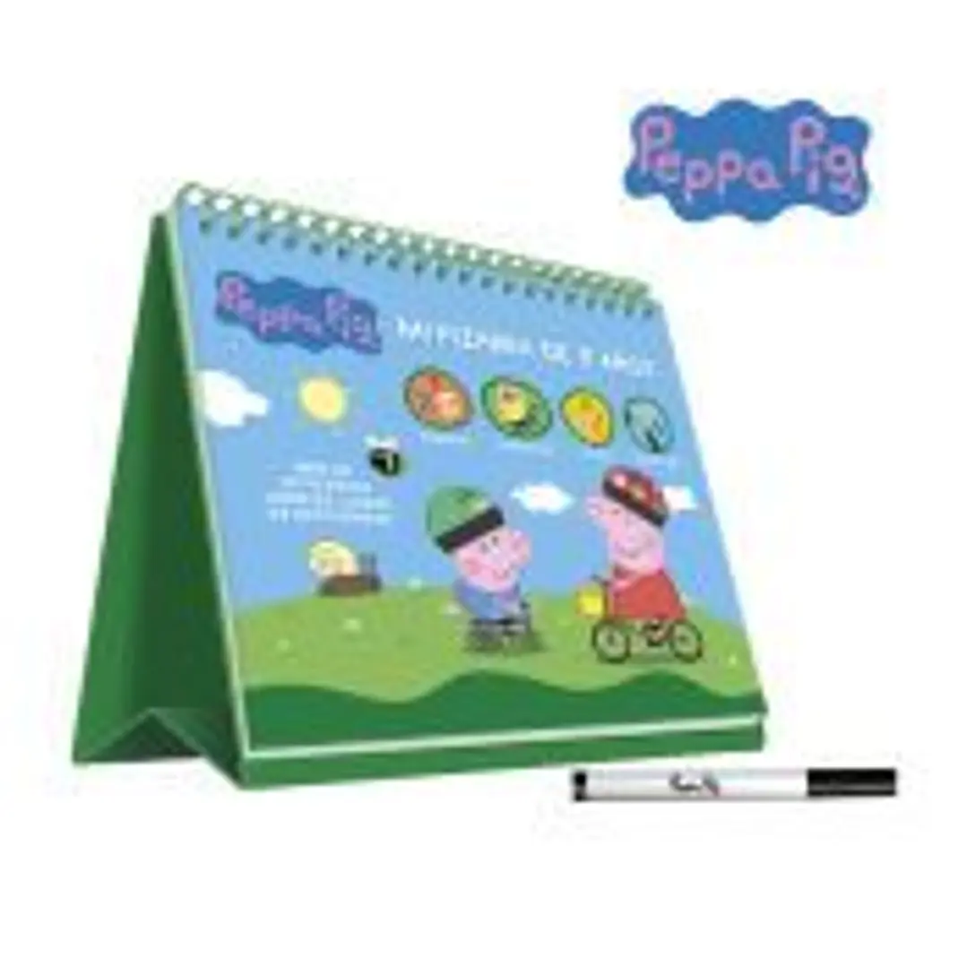 Peppa pig. Mi pizarra de 3 años 1