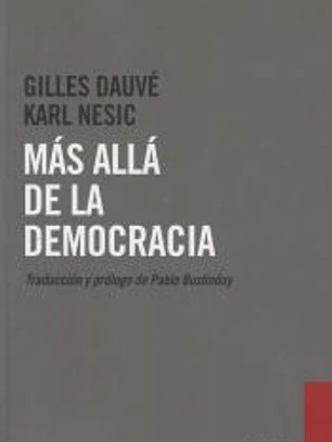 Más allá de la democracia