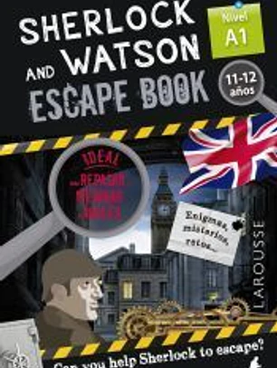 Sherlock & Watson. Escape book para repasar inglés. 11-12 años