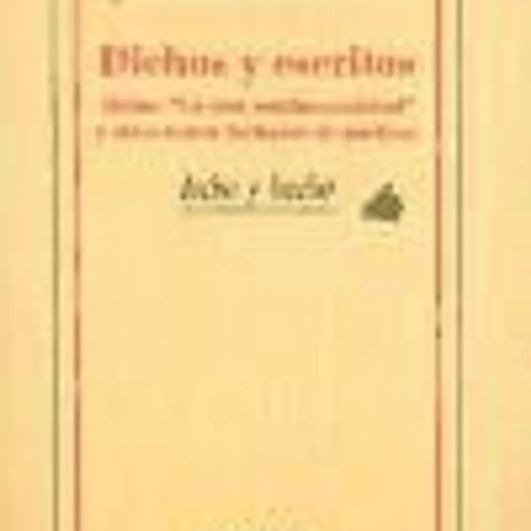 Dichos y escritos 1