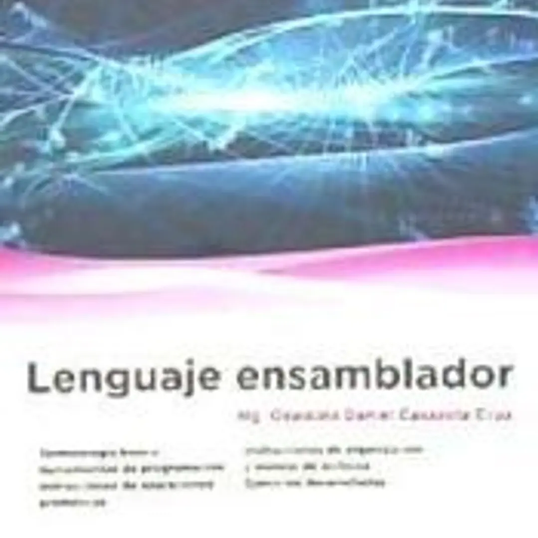 Lenguaje ensamblador 1