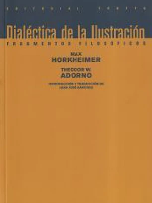 DIALÉCTICA DE LA ILUSTRACIÓN