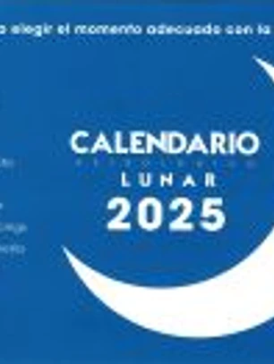 Calendario astrológico lunar 2025