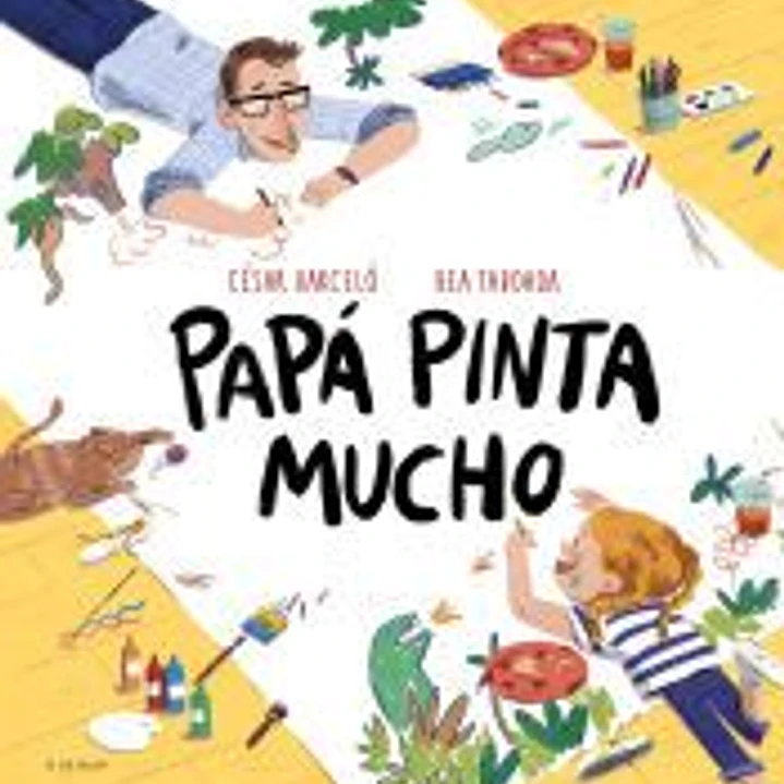 Papá pinta mucho 1