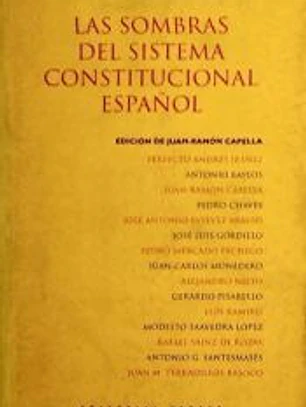 Las sombras del sistema constitucional español
