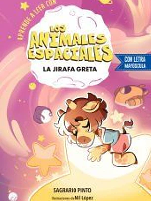 Aprende con los animales espaciales (jirafa)