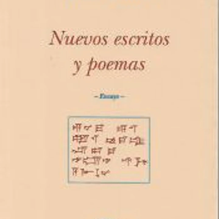 NUEVOS ESCRITOS Y POEMAS 1