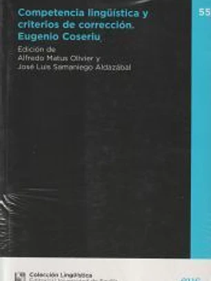 Competencia lingüística y criterios de corrección