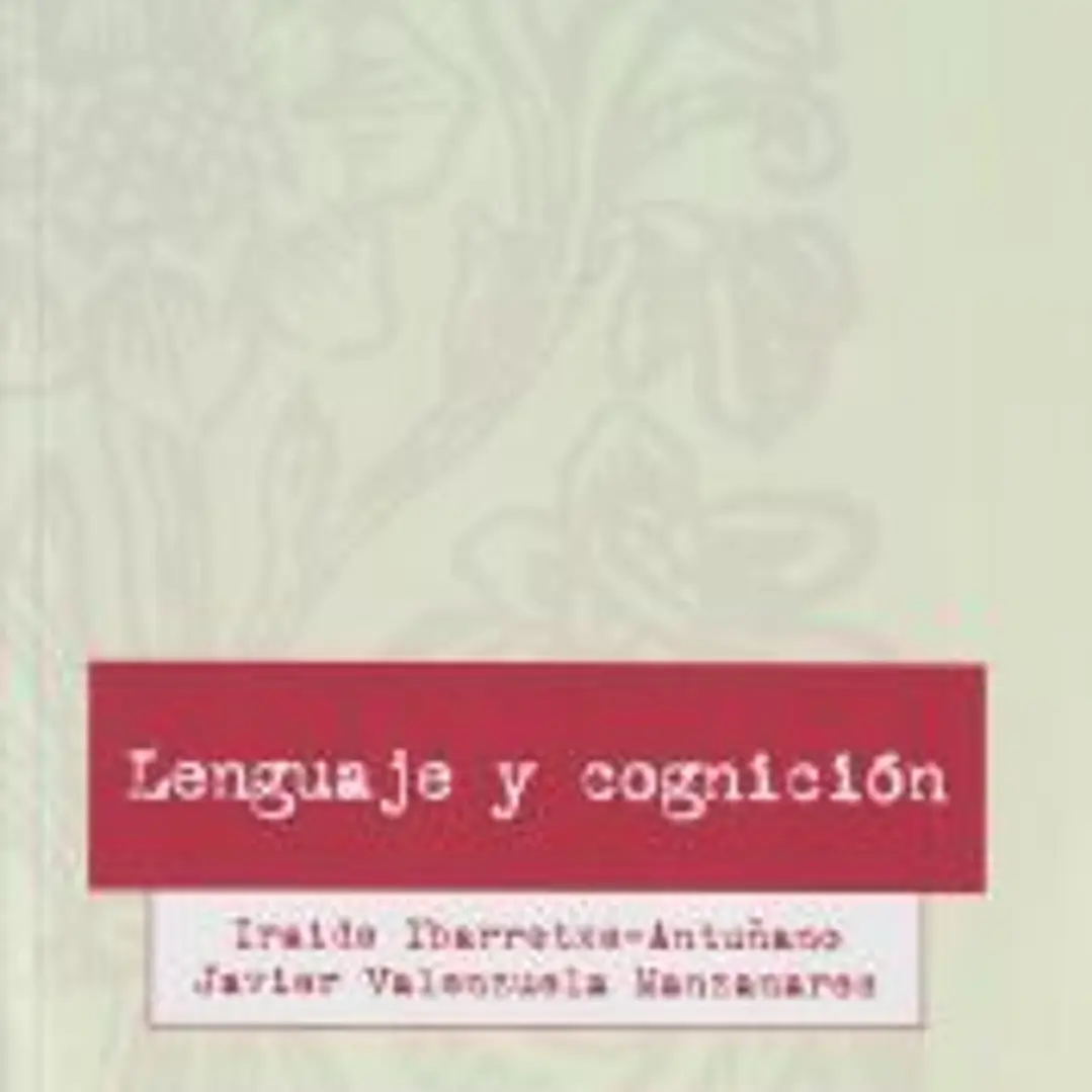 Lenguaje y cognición 1