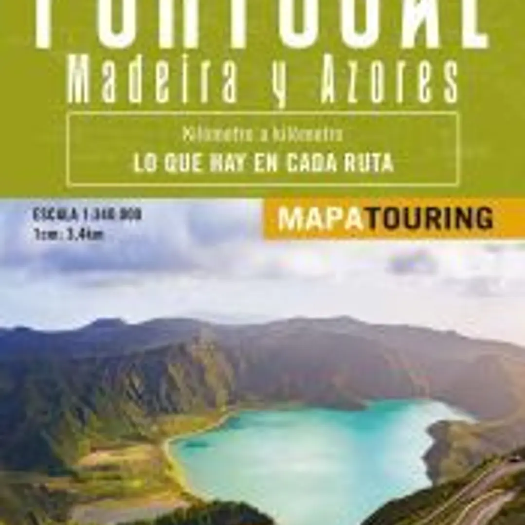 Mapa de carreteras de Portugal, Madeira y Azores 1:340.000 - (desplegable) 1