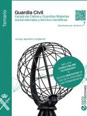 Guardia Civil Escala de Cabos y Guardias. Temario Materias socio-culturales y técnico-científicas
