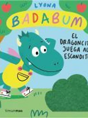 BADABUM. El dragoncito juega al escondite. Libro con solapas de tela