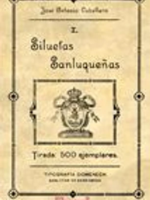 Facsímil: Siluetas sanluqueñas