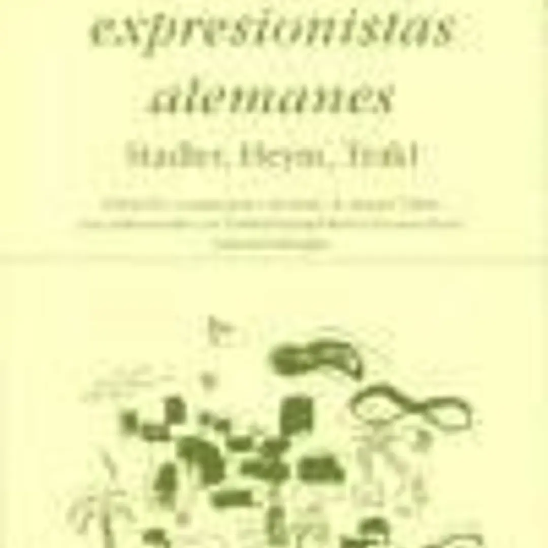 Tres poetas expresionistas alemanes 1