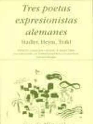 Tres poetas expresionistas alemanes