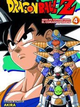 Dragon Ball Z Anime Comics Saga del comando Ginew nº 04/06