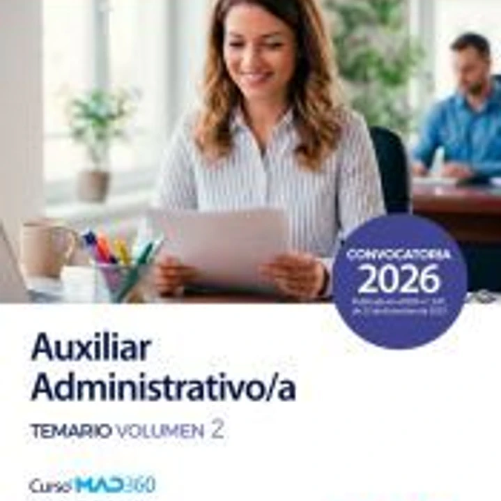 Auxiliar Administrativo/a. Temario volumen 2. Comunidad Autónoma de Aragón 1