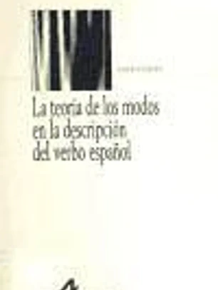La teoría de los modos en la descripción del verbo español