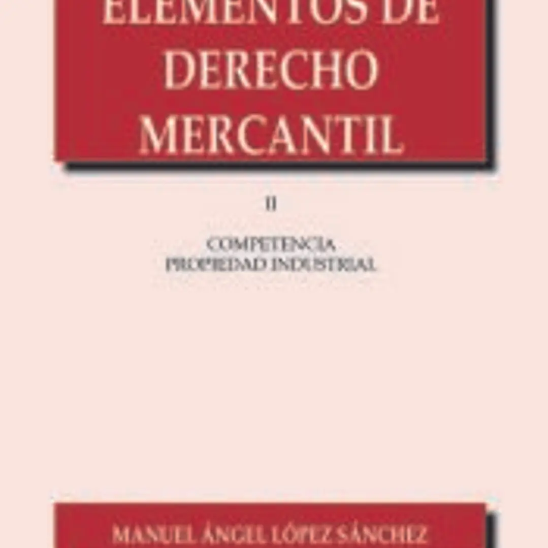 Elementos de Derecho Mercantil II 1