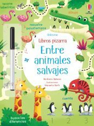 ENTRE ANIMALES SALVAJES LIBROS PIZARRA
