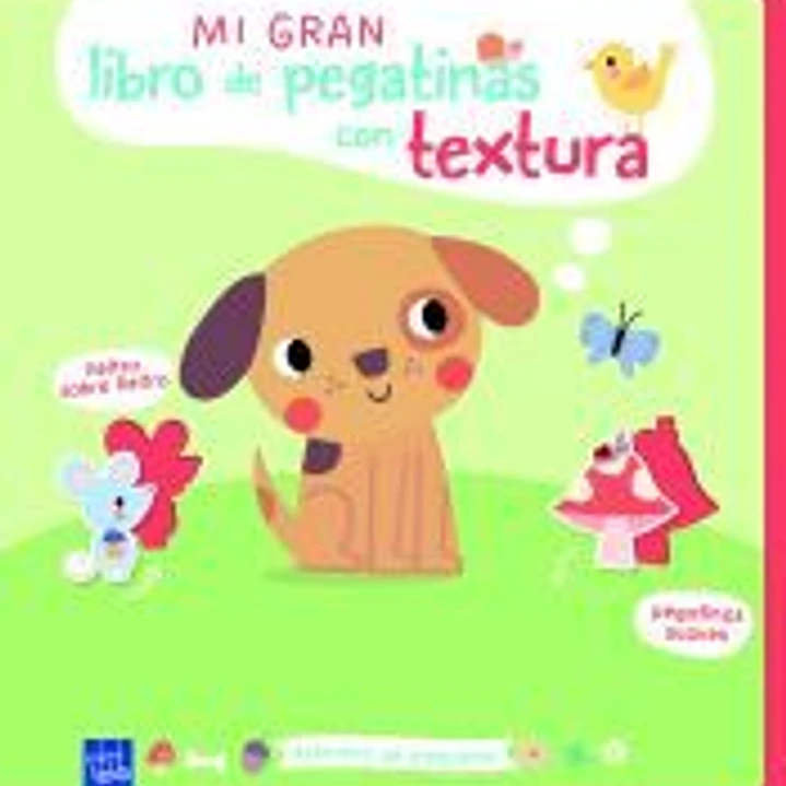 Mi gran libro de pegatinas con textura. Animales de compañía 1