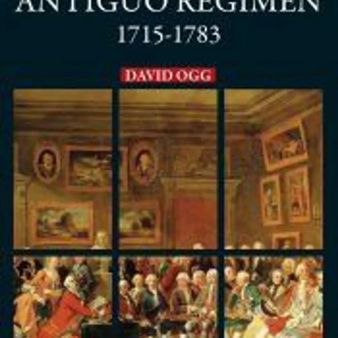 La Europa del Antiguo Régimen 1715- 1783 1